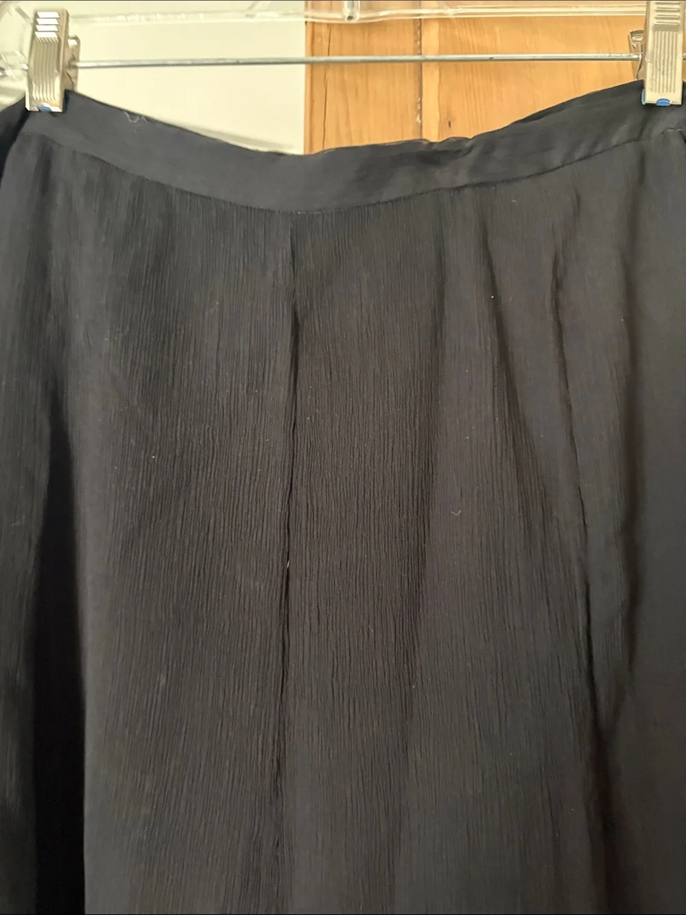 J. Crew Black A-Line Midi Skirt Black, Chiffon